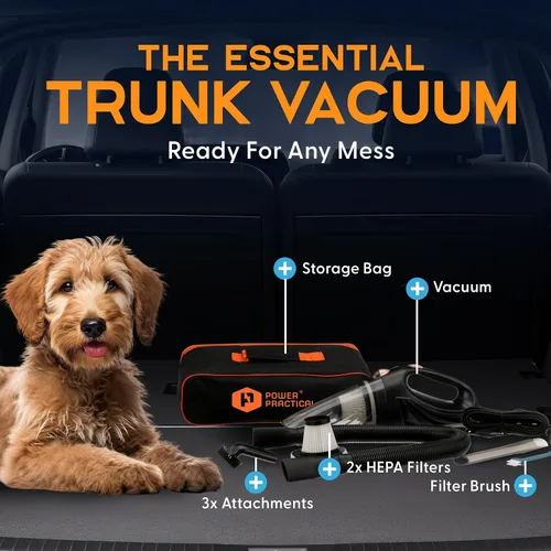 Vista 7 de ThisWorx - Aspiradora portátil para coche con cable de 16 pies