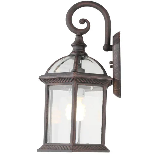 Vista 2 de Hampton Bay 7072-2RT - Farol para exteriores de bronce envejecido (1 unidad, 2 unidades)