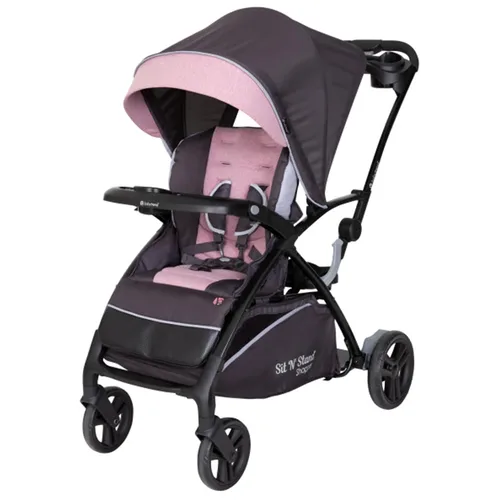 Vista 11 de Baby Trend Sit N' Stand® 2.0 gris(Simply Grey)