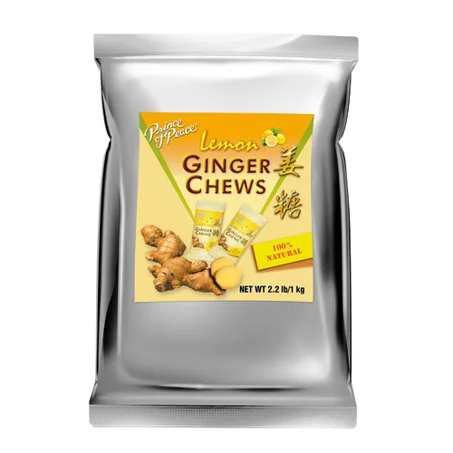 Vista 2 de Prince of Peace - Caramelo de jengibre 100 % natural (masticable), 2.2 libras