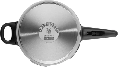Vista 12 de WMF Perfect Rapid Cooker - Olla rápida de 8.7 in de diámetro, 6 litros y medio, con protección contra llamas, acero inoxidable Cromargan apto