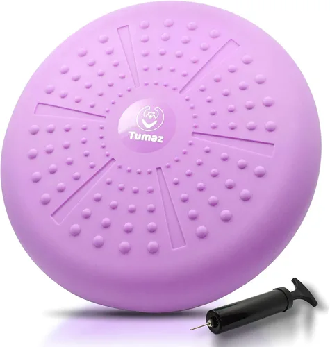 Vista 17 de Cojín Tambaleante Tumaz - Asiento Móvil para Mejorar la Postura al Sentarse y Mantenerse Concentrado para Niños con Necesidades Sensoriales, Disco