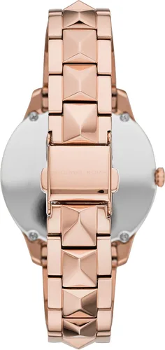 Vista 3 de Michael Kors Runway Mercer - Reloj de acero inoxidable de tres manecillas