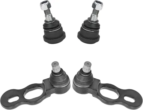 Vista 46 de TRQ Juego de juntas esféricas delanteras superior e inferior para lado del conductor y del pasajero Compatible con Acura TL 2009-2014 Acura TSX