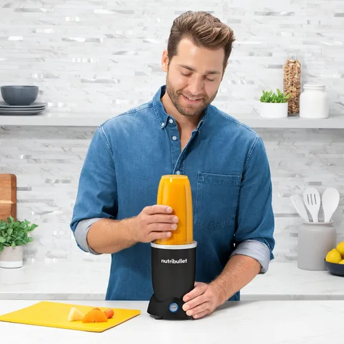 Vista 7 de NutriBullet® Pro+ de 1200 vatios - Licuadora personal con función de pulso SKU – Negro mate