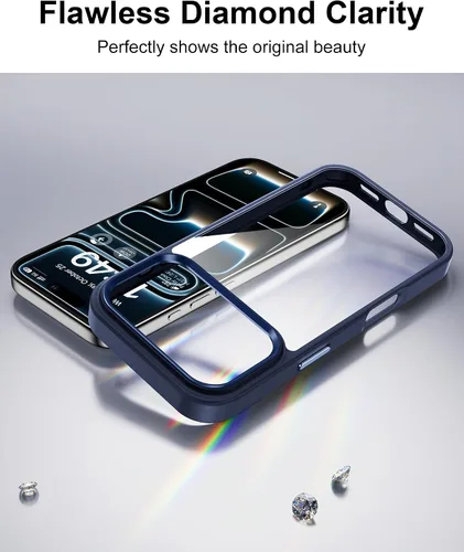 Vista 34 de HOOMIL Funda para iPhone 7 Plus/iPhone 8 Plus de 5.5 Pulgadas, sin amarillamiento, protección contra caídas, cubierta trasera dura transparente