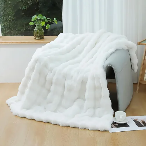 Vista 21 de UKELER - Manta de lana de búfalo a cuadros para sofá de 60 x 50 pulgadas - Ultra suave, afelpada, de franela, forro polar, sherpa, para niños