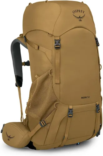 Vista 15 de Osprey Rook 50L Mochila de mochilero para hombre, Astology Azul/Blue Flame