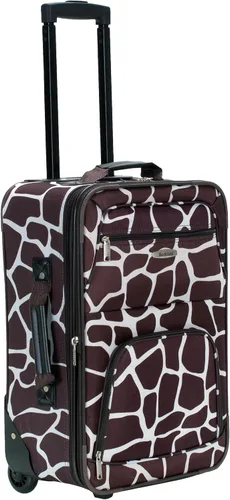 Vista 115 de Rockland, juego de equipaje de dos piezas, Carbón), F102