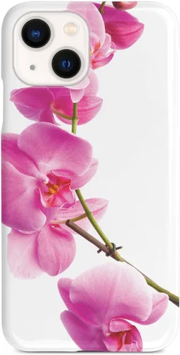 Vista 11 de Inspired Cases - Compatible with iPhone Xs Max Case - 3D Textured Protective Phone Case for Apple iPhone Xs Max - Pink Orchid - White