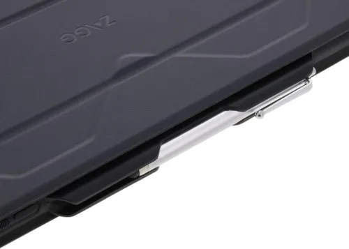 Vista 6 de ZAGG funda rígida con retroiluminación de 7 colores y teclado Bluetooth para Apple iPad Pro 10.5 2017 - Color negro