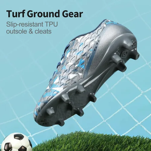 Vista 3 de DREAM PAIRS - Zapatos de fútbol para niños y niñas