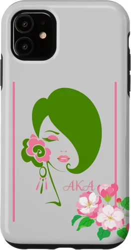 Vista 8 de Black Sorority Excellence Beautiful Woman Pink & Green Case for iPhone 17