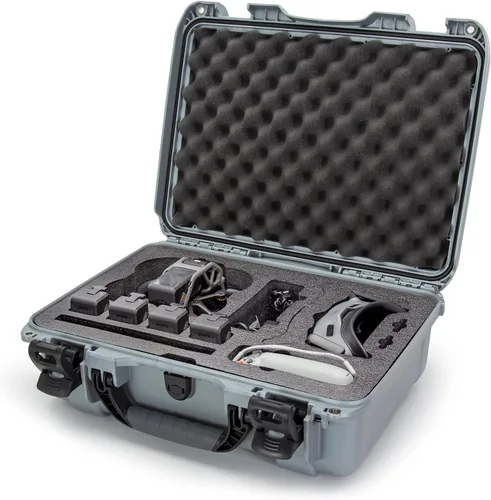 Vista 10 de Nanuk 925 Estuche rígido impermeable con inserto de espuma para DJI Avata FPV Unit, gafas y Fly More Combo - Negro (925S-080BK-0A0-C0745)