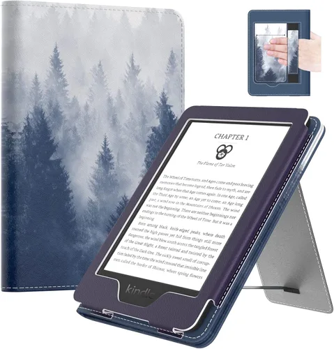 Vista 46 de MoKo - Funda para Kindle de 6 pulgadas (11ª generación, versión 2024/2022), Kindle (10ª generación, 2019) y Kindle (8ª generación, 2016), funda