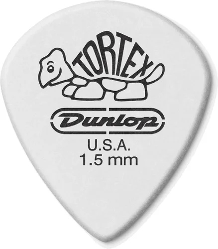 Vista 6 de Jim Dunlop Tortex White Jazz III - Púas para guitarra, 0.04 in, paquete de 12