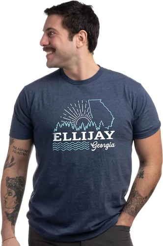 Vista 2 de Ciudades y sitios de Georgia - Southern Honetown GA State Pride Tee Shirt