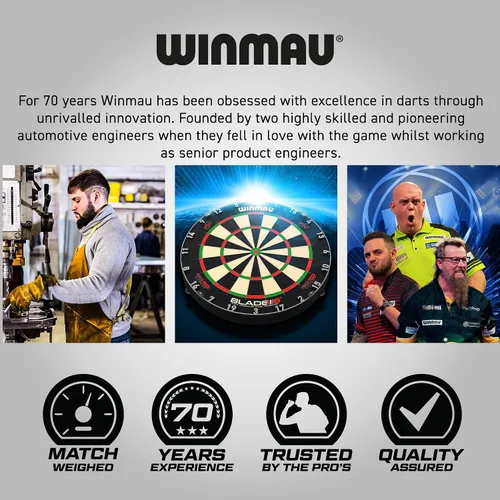 Vista 8 de WINMAU Diamond Plus Dartboard