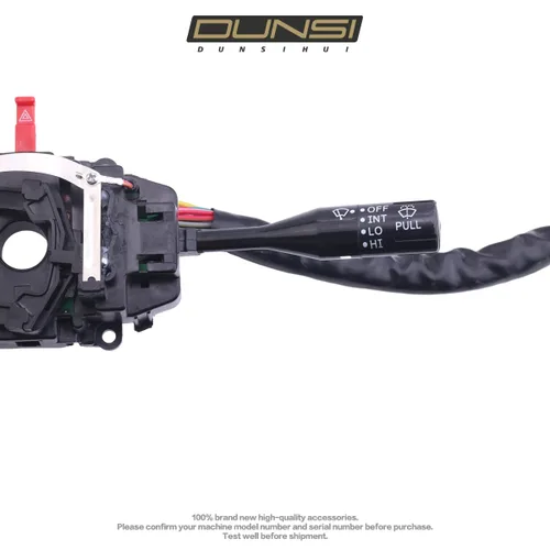 Vista 7 de DUNSIHUI 37400-83410 Interruptor de combinación LHD Interruptor intermitente para Samurai 1985 1986 1987 1988 1989 1990 1991 1992 1993 1994 1995