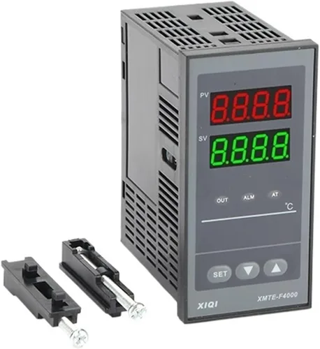 Vista 2 de Series 0-600 Celsius K J PT100 900 Degree Type AC 220V Electronic Digital Intelligent Temperature Controller Thermostat(J Relay,48x48mm)