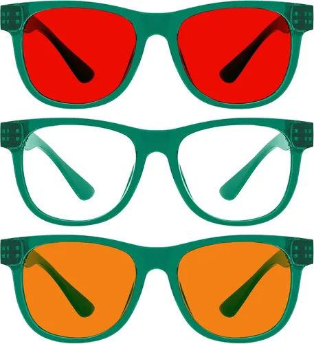 Vista 279 de Eyekepper Gafas de luz azul para hombre y mujer, paquete de 6 lentes Pilot Paquete de 6 color mezclado