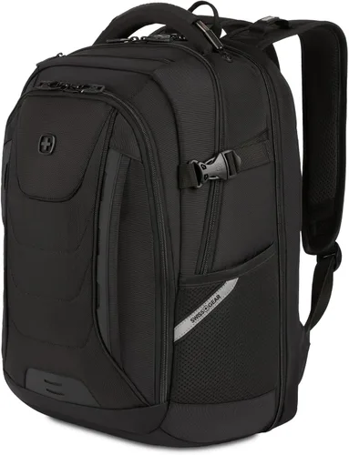 Vista 15 de SwissGear 5358 USB ScanSmart Mochila para Portátil de 16", Negro, Grande