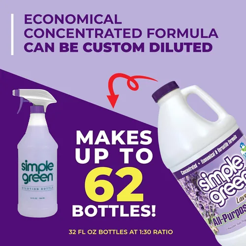 Vista 8 de Simple Green Limpiador Multiuso Concentrado Aroma a Lavanda 64 Fl Oz