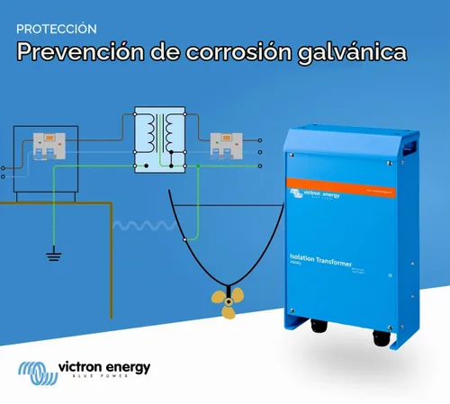 Vista 2 de Victron Energy Transformador de aislamiento 2000W 115/230V