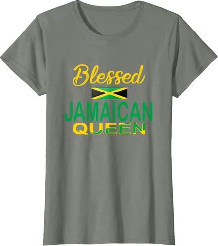 Vista 15 de Blessed Jamaicana Queen Jamaicana para mujer Jamaicana, Negro