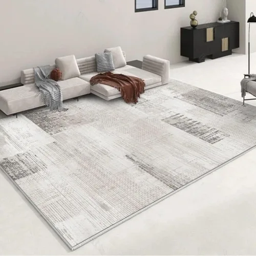 Vista 9 de JKGHK Leather Heated Floor Carpet, Infrared Floor Heater Mat, Portable Heated Area Rug with Adjustable Thermostat, Fast Heating Floor Heating System