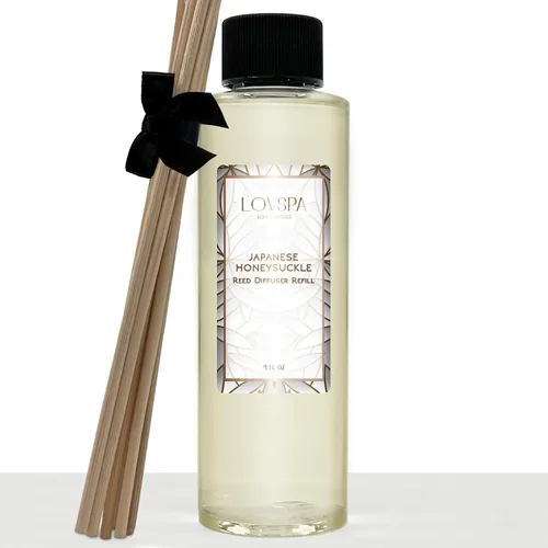 Vista 15 de Amber Romance - Recambio de aceite difusor de varillas con varillas de junco, ámbar cálido, sándalo y notas florales, aceites esenciales de lirio