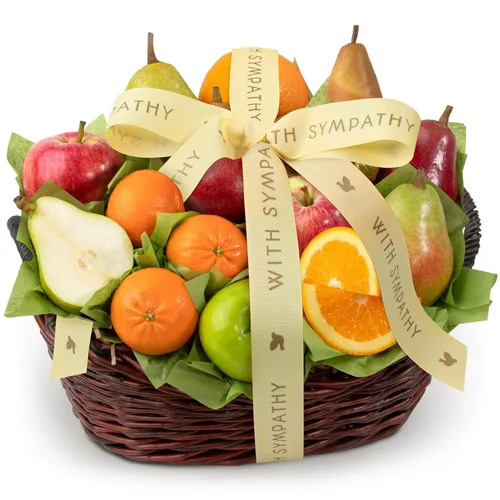 Vista 8 de Cesta de regalo de frutas Bounty para el Día de la Madre