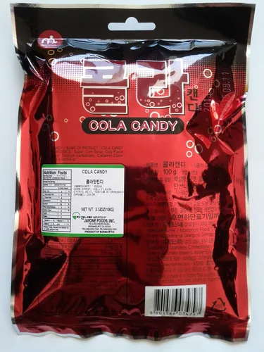 Vista 2 de Mammos Friend Cola Candy coreano 3.5 oz