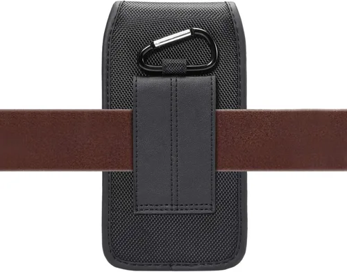 Vista 2 de Funda de nailon para teléfono celular para iPhone 12 Mini (5.4), SE2020, 11 Pro, 8, 7, I6, XS, X, bolsa para teléfono