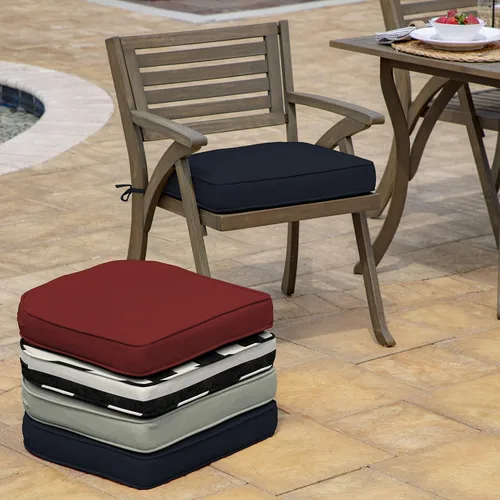 Vista 5 de Arden Selections ProFoam Performance - Cojín para asiento de exterior, 19 x 20, azul marino clásico