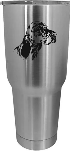 Vista 315 de Cairn Terrier - Vaso grabado con temática de perro, 30 onzas
