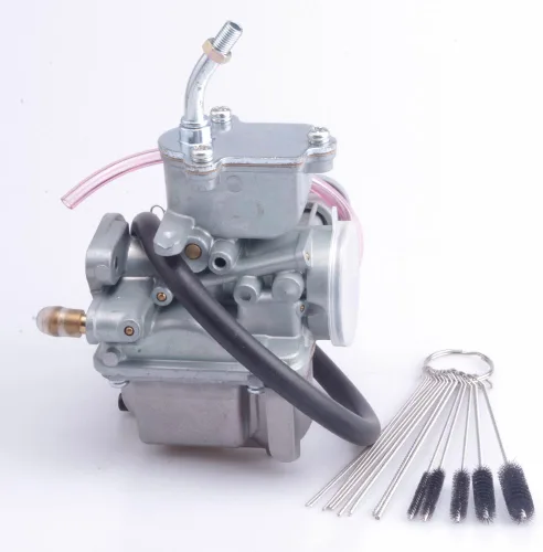 Vista 5 de Carburador compatible con Yamaha Raptor 50 YFM50 YFM50R 2004 2005 2006 2007 2008 ATV Yamaha Champ 100 YFM 100 ATV Quad Carb 1987-1991 Grizzly 80