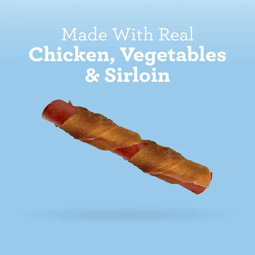 Vista 2 de SmartBones SmartStick envuelto con pollo real, 1 unidad (paquete de 8)