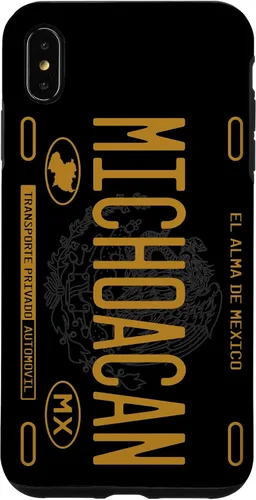 Vista 11 de Michoacano Michoacan Mexican State License Plate Phone Case for iPhone 17