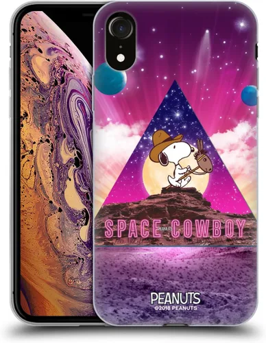 Vista 170 de Head Case Designs Funda de gel con licencia oficial de Peanuts Nebula Cactus Needles Snoopy Space Cowboy [protección de grado militar] compatible