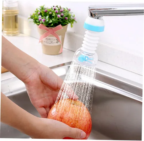Vista 3 de DOITOOL Colador de ducha, grifo de agua, grifo de cocina, cabezal de rociador, cabezal de repuesto de grifo de agua, boquilla purificadora, filtro