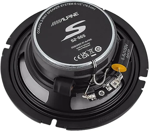 Vista 3 de Alpine S2-S65 - Juego de altavoces coaxiales de 6.5" de la serie S de próxima