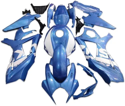 Vista 17 de Carenado de carrocería negro mate brillante de plástico apto para Suzuki 2007 2008 GSXR 1000 inyección ABS nuevo Aftermarket Kit Kit GSXR-1000 07 08