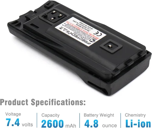 Vista 4 de RLN6308 Batería y RLN6332A Juego de Cargador para Motorola CP110 RDU2020 RDU4100 RDU4160D RDM2070D RDV2020 RDV5100 Radio bidireccional con 2 piezas