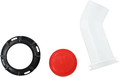 Vista 7 de for ibc Tote Drain Spout 2in Extended Hose Adapter Black for(extended)