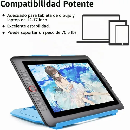 Vista 4 de Soporte para tableta de dibujo para pantalla de dibujo de 12-17
