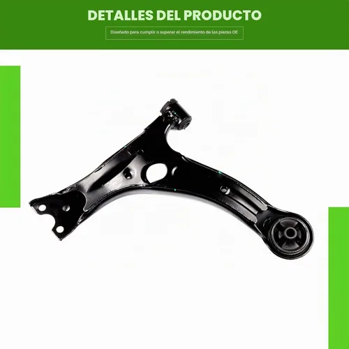 Vista 2 de SCITOO Kit de suspensión para Toyota Corolla 2003-2008, con piezas de suspensión, brazo de control inferior, rótula inferior, barra estabilizadora