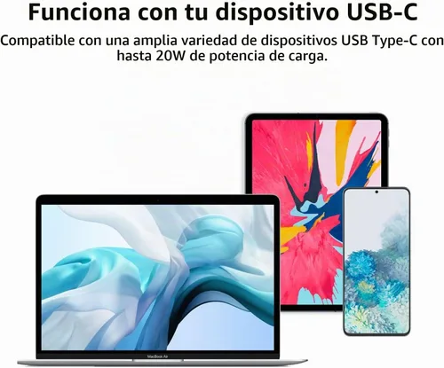 Vista 6 de Belkin Bloque de cargador USB C de 20 W, USB-C PD, PPS carga súper rápida - Samsung Galaxy S25, Apple iPhone 17, Air, Pro, Pro Max, iPad, AirPods