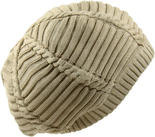 Vista 22 de RW Gorro de punto acanalado clásico Rasta 100% algodón