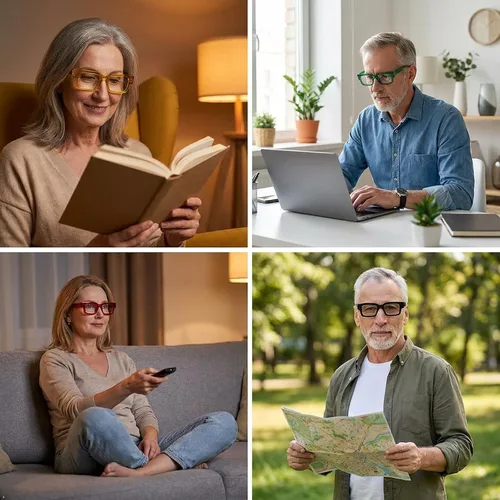 Vista 4 de Eyekepper Reading Glasses Men, Readers for Women